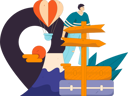 پیش‌نمایش فایل man-finding-travel-destination-11905530 از پک سفر