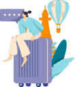 پیش‌نمایش فایل woman-going-on-vacation-11905528 از پک سفر