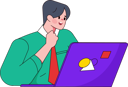 پیش‌نمایش فایل boy-giving-online-presentation-11898889 از پک شخصیت مرد