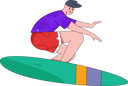 پیش‌نمایش فایل boy-practicing-on-surfboard-11898843 از پک شخصیت مرد