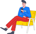 پیش‌نمایش فایل businessman-working-remotely-11898861 از پک شخصیت مرد
