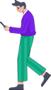 پیش‌نمایش فایل employee-busy-working-on-phone-11898855 از پک شخصیت مرد