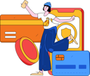 پیش‌نمایش فایل girl-doing-mobile-payment-12080679 از پک پرداخت