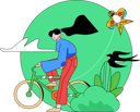 پیش‌نمایش فایل girl-enjoying-cycle-12080954 از پک بهار