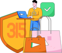 پیش‌نمایش فایل man-doing-315-shopping-rights-protection-12080815 از پک حفاظت از خرید