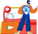 پیش‌نمایش فایل man-protects-his-shopping-rights-12080819 از پک حفاظت از خرید