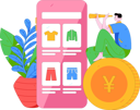پیش‌نمایش فایل boy-doing-shopping-12091663 از پک خرید