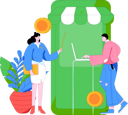 پیش‌نمایش فایل people-doing-digital-shopping-12091670 از پک خرید