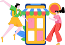 پیش‌نمایش فایل people-doing-digital-shopping-during-discount-12091673 از پک خرید