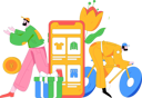 پیش‌نمایش فایل people-doing-online-shopping-12091689 از پک خرید