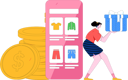 پیش‌نمایش فایل shopping-savings-12091699 از پک خرید