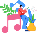 پیش‌نمایش فایل boy-enjoying-their-musical-journey-12090642 از پک موسیقی