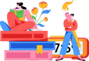 پیش‌نمایش فایل female-book-reader-12091386 از پک خواندن