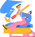 پیش‌نمایش فایل girl-holding-paint-brush-with-book-12091384 از پک خواندن