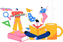 پیش‌نمایش فایل book-readers-12090597 از پک دانش