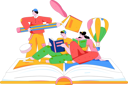 پیش‌نمایش فایل female-book-reader-12090608 از پک دانش