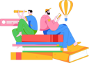 پیش‌نمایش فایل happy-boys-reading-book-12090614 از پک دانش