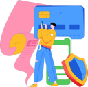 پیش‌نمایش فایل man-doing-mobile-payment-12090552 از پک امور مالی