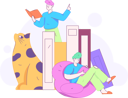 پیش‌نمایش فایل boy-with-book-12111663 از پک خواندن