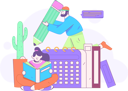 پیش‌نمایش فایل girl-reading-literature-12111650 از پک خواندن