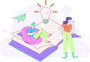 پیش‌نمایش فایل happy-students-reading-book-12111670 از پک خواندن