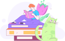 پیش‌نمایش فایل boy-reading-book-12111916 از پک روز جهانی کتاب