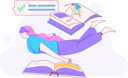 پیش‌نمایش فایل girl-with-book-12111906 از پک روز جهانی کتاب