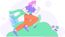 پیش‌نمایش فایل girl-running-in-park-12111568 از پک دویدن