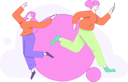 پیش‌نمایش فایل girl-running-together-12111598 از پک دویدن