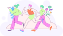 پیش‌نمایش فایل people-running-in-park-12111575 از پک دویدن