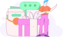 پیش‌نمایش فایل boy-doing-gift-shopping-12111419 از پک خرید