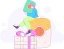 پیش‌نمایش فایل couple-doing-online-shopping-12111404 از پک خرید