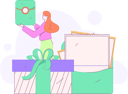 پیش‌نمایش فایل girl-shopping-12111427 از پک خرید