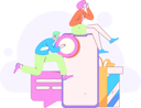 پیش‌نمایش فایل woman-getting-discount-coupon-12110843 از پک پاداش های خرید