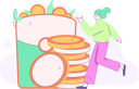 پیش‌نمایش فایل woman-receives-huge-discount-12110811 از پک پاداش های خرید