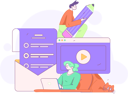پیش‌نمایش فایل girl-working-on-laptop-while-doing-online-study-12110434 از پک آموزش