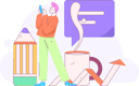 پیش‌نمایش فایل man-checking-study-growth-12110430 از پک آموزش
