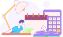 پیش‌نمایش فایل boy-making-education-schedule-12110396 از پک آموزش