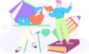 پیش‌نمایش فایل girl-and-boy-doing-study-12110395 از پک آموزش