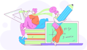 پیش‌نمایش فایل girl-and-boy-taking-online-class-12110400 از پک آموزش