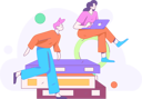 پیش‌نمایش فایل girl-and-man-doing-online-learning-12110409 از پک آموزش