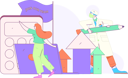 پیش‌نمایش فایل girl-and-man-doing-study-growth-12110422 از پک آموزش