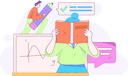پیش‌نمایش فایل girl-holding-book-while-reading-book-12110410 از پک آموزش