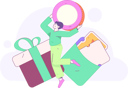 پیش‌نمایش فایل boy-doing-gift-payment-12110314 از پک تجارت الکترونیک