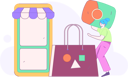 پیش‌نمایش فایل girl-doing-online-shopping-payment-12110339 از پک تجارت الکترونیک
