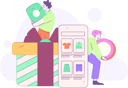 پیش‌نمایش فایل guys-doing-shopping-payment-12110307 از پک تجارت الکترونیک