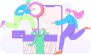 پیش‌نمایش فایل man-and-girl-doing-online-shopping-12110318 از پک تجارت الکترونیک