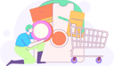 پیش‌نمایش فایل man-doing-shopping-payment-12110322 از پک تجارت الکترونیک