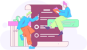 پیش‌نمایش فایل client-fills-out-company-survey-form-12111303 از پک پرسشنامه
