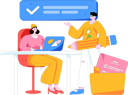 پیش‌نمایش فایل businesswoman-doing-email-campaign-12090490 از پک بازاریابی